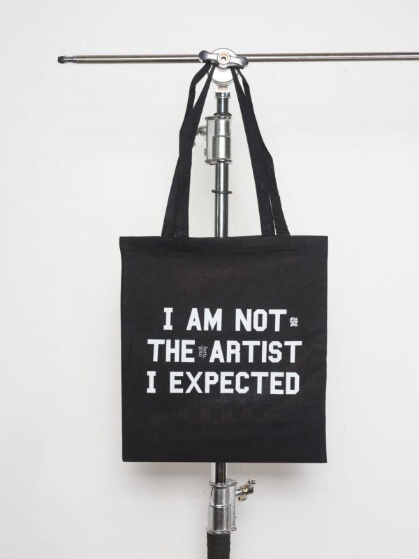 I am not the artist I expected — Tote bag