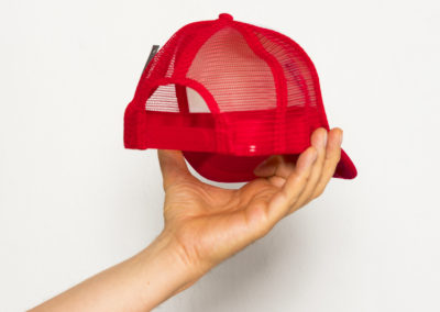 Cap red — Backside