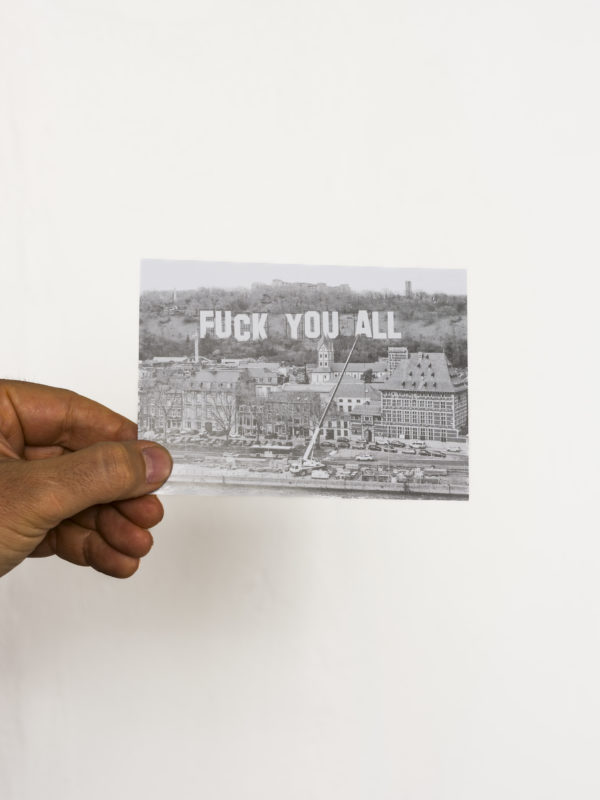 Fuck You All - Liège 2023 — Postcard