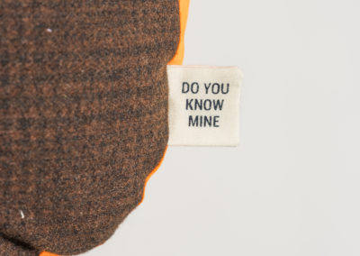 Derrick — The fluo orange Cushion