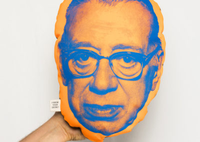 Derrick — The fluo orange Cushion