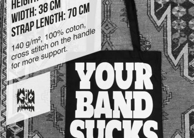 Your band sucks - Tote bag