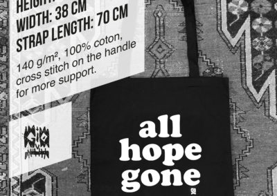 All hope gone - tote bag