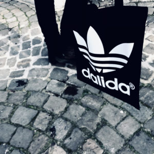 Dalida - Tote bag black and white
