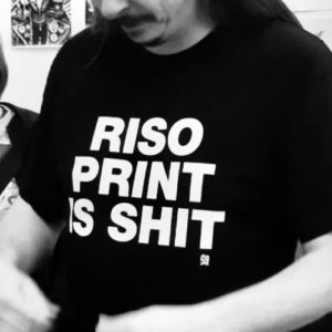Riso print is shit - t-shirt