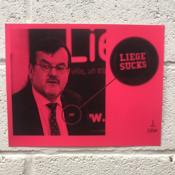 Liège sucks - Poster