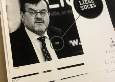 Liège sucks - Poster