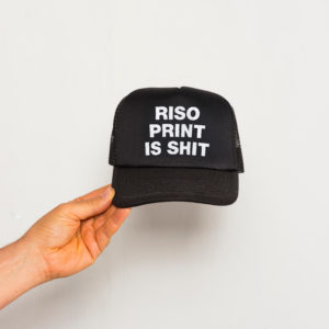 Riso print is shit — Cap