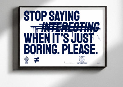 Stop saying interesting_Giov-screen printing