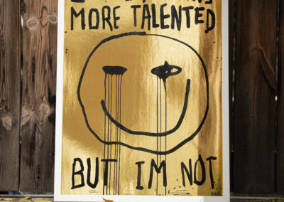 I wish I was more talented, but I'm not - Mirror Gold