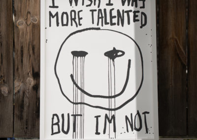 I wish I was more talented, but I'm not - Regular white