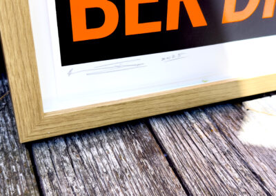 Bek dicht - screen printing - sérigraphie - Giov'